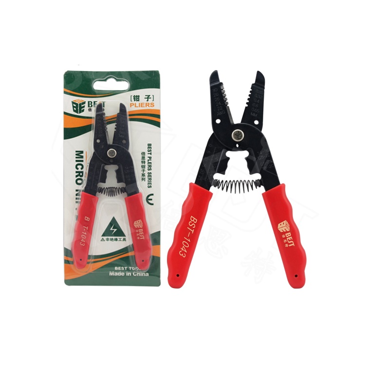 

BEST BST-1043 Multi Functional Wire Stripper and Cutter Plier Hand Tool