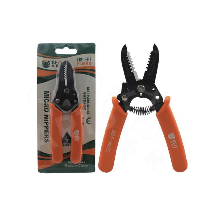 

BEST BST-5022 Professional Wire Stripper and Cutter Plier Hand Tool