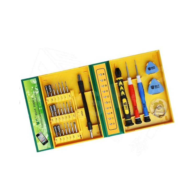 

BEST BST-8920 30 in 1 Precision Screwdriver Set Repair Tool Kit for Cell Phone