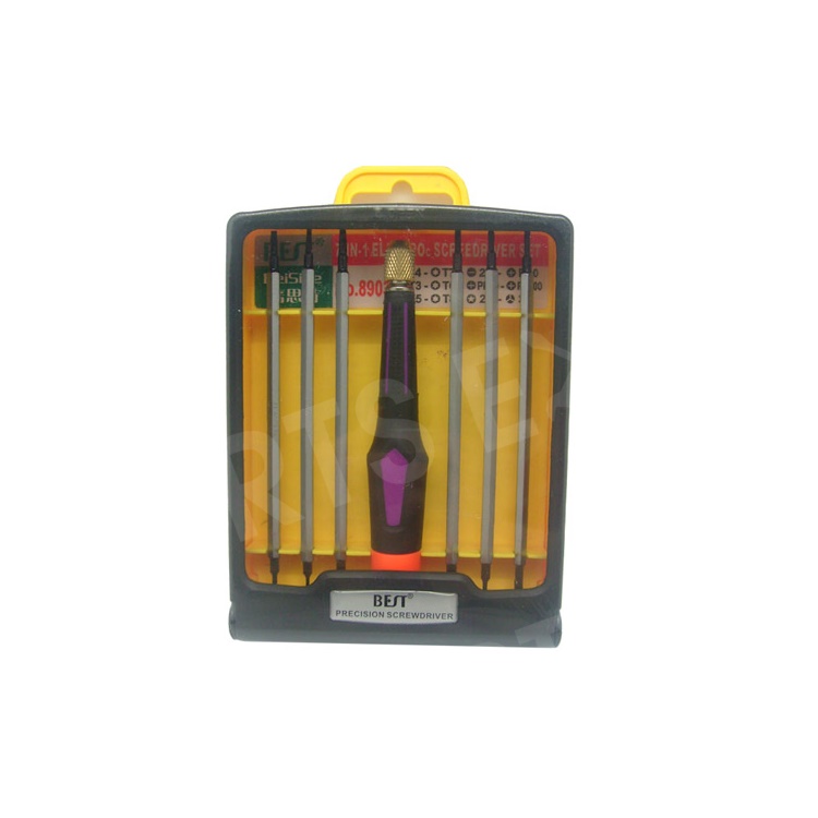

BEST BST-8903 12 in 1 Multipurpose CR-V Screwdriver Tool Kit Repair Set for Phone PC Repair