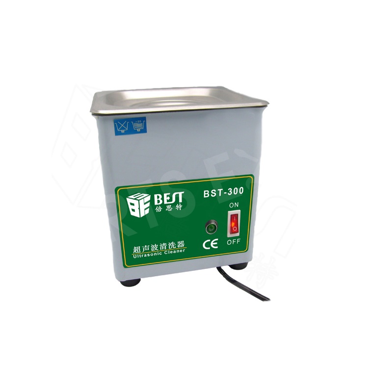 

BEST BST-300 110V 50W 1.8L Stainless Steel Ultrasonic Cleaner Ultrasonic Cleaning Machine - US Plug