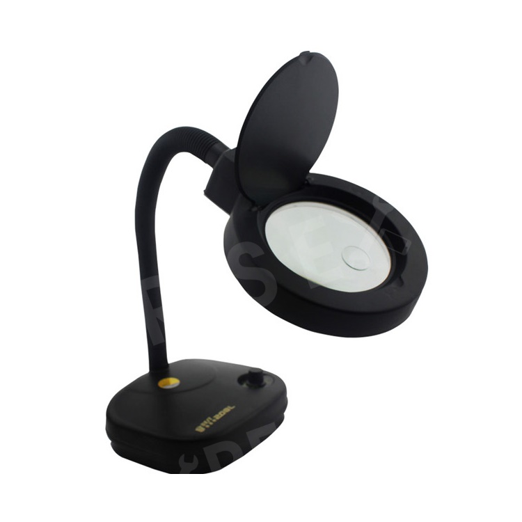 

BEST BST-208L 2X/10X Desktop Magnifying Glass Adjustable Brightness 2.7W LED Light - AC 220V