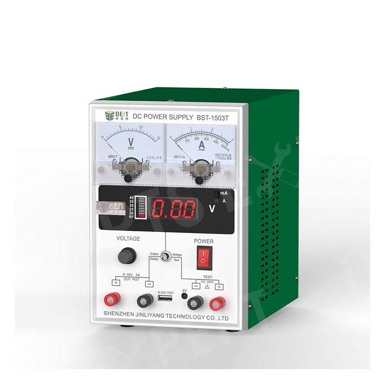 

BEST 1503T DC Regulated Power Supply for Cell Phone Repairing - 220V / EU Plug