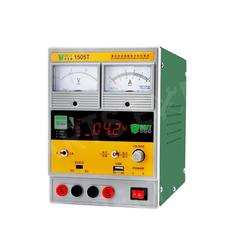 

BEST BST-1505T Maintenance Power DC Power Supply for Mobile Phone Repairing - 220V / EU Plug