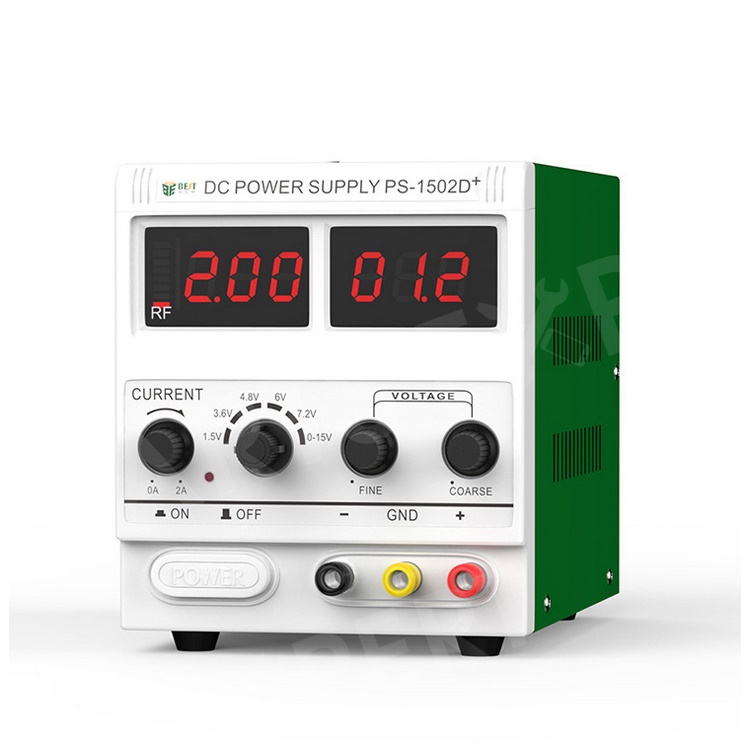 

BEST 1502D+ Regulated Power Supply with LED Display Signal Detecting for Cell Phone Repairing - 220V / EU Plug