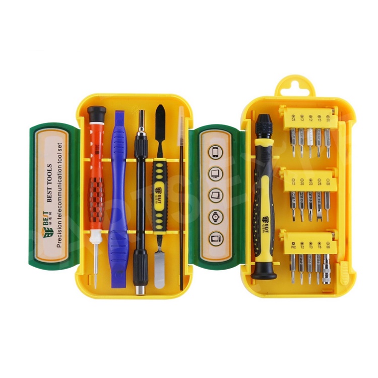 

BEST BST-8923 21Pcs Cell Phone Repair Kit Screwdriver Opening Pry Tool Set