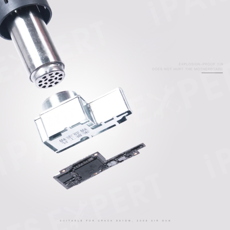 

861DW Explosion-proof Tin Heat Gun Nozzle for Phone Motherboard Soldering