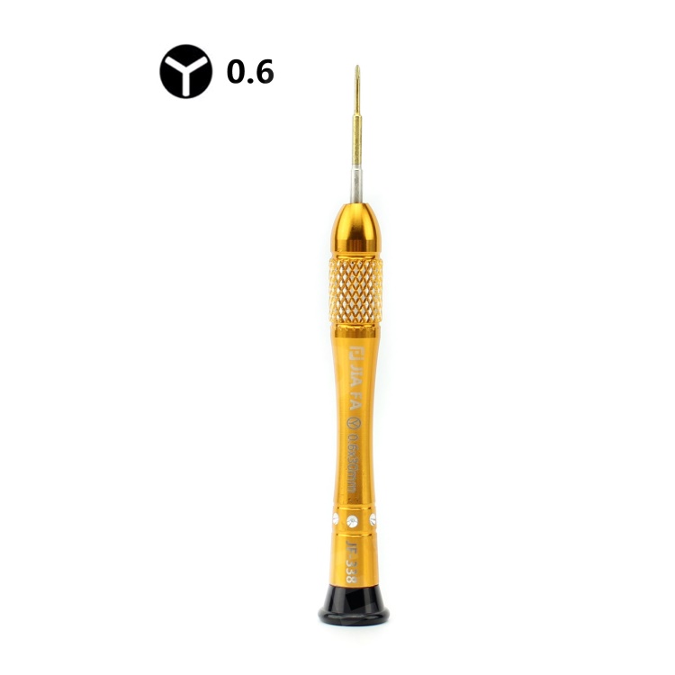 

Anti-slip Handle Y0.6x30mm Tri-wing Screwdriver Repair Tool - Gold Color
