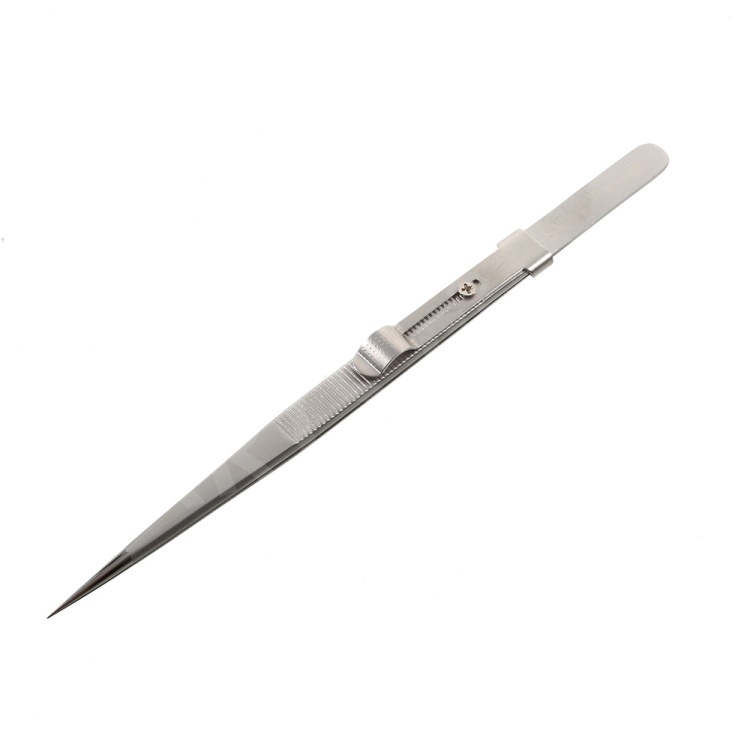 

High Strength Stainless Steel Point Tipped Straight Tweezers