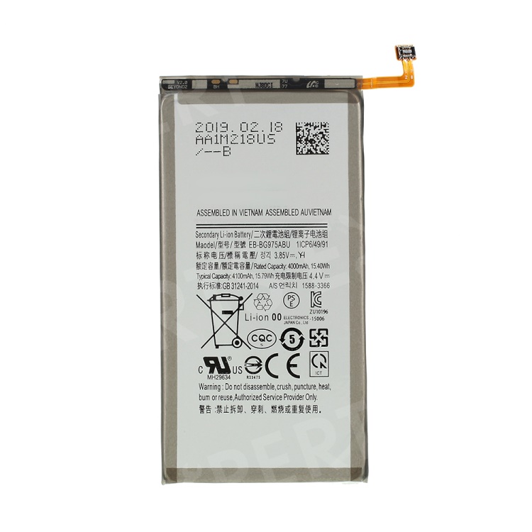 samsung galaxy s10 plus battery replacement cost