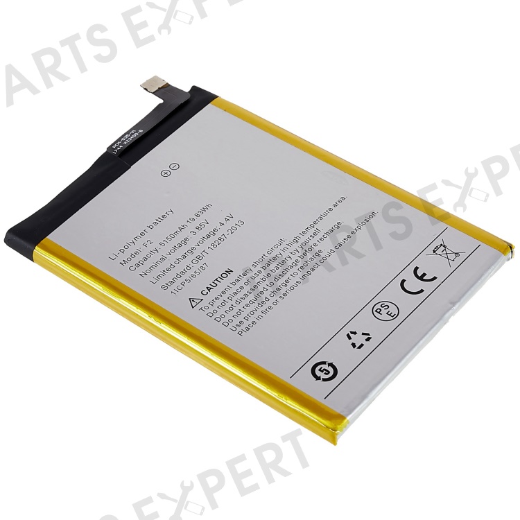 Batteria Di Ricambio Audiosystem Per UMIDIGI F2: Nuova, 5150mAh, Agli Ioni Di Litio, Con Protezione Da Sovraccarico