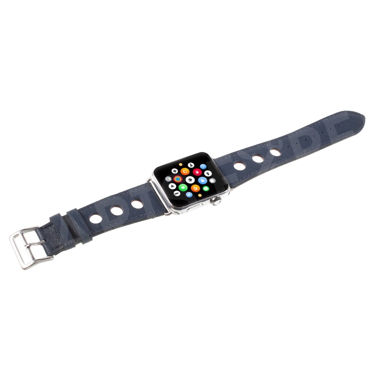 Wholesale cell phone Metal Buckle PU Leather Watch Strap for Apple Watch Series 7 45mm/ Series 6 