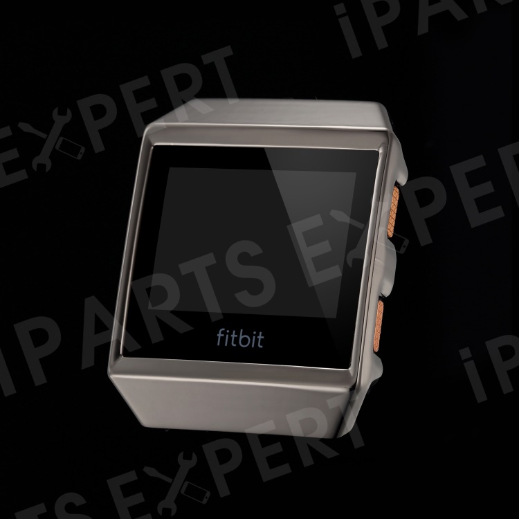 

Electroplating Aluminum Alloy Watch Frame Case for Fitbit Ionic - Black, Fitbit Ionic