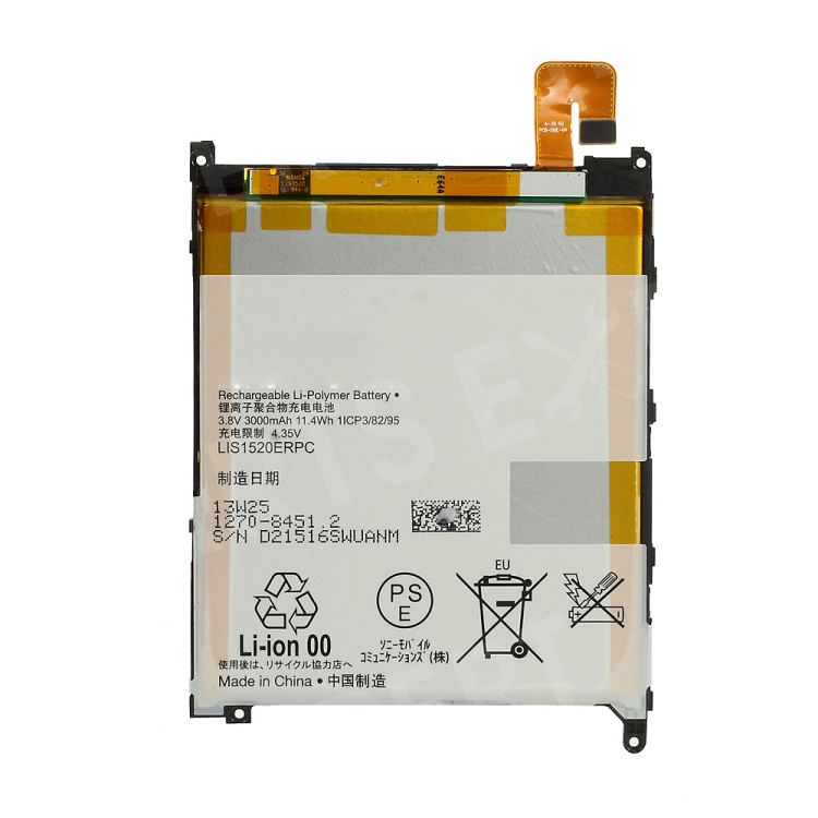 

3000mAh LIS1520ERPC Rechargeable Li-Polymer Battery Replacement for Sony Xperia Z Ultra LTE C6806 (OEM, Not Brand New), Xperia Z Ultra C6806 C6802