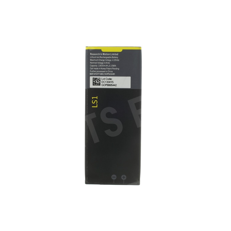 

OEM for BlackBerry Z10 BB 10 LS1 Lithium Ion Rechargeable Battery 3.8V 1800mAh, BlackBerry Z10