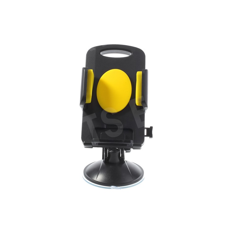 Yellow Universal 360 Degree Rotating Car Holder for 4.3-7.8 inch Smartphones Tablet, width: 58-125mm