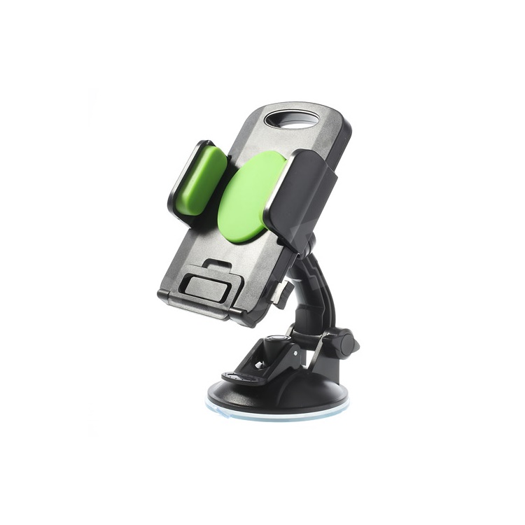 Green Universal 360 Degree Rotating Car Holder for 4.3-7.8 inch Smartphones Tablets, width: 58-125mm