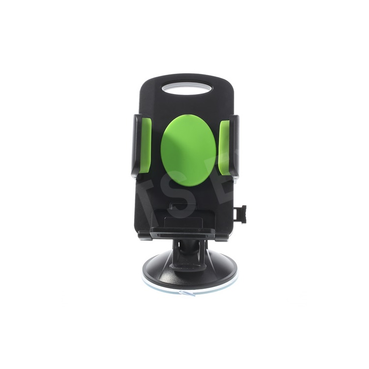 Green Universal 360 Degree Rotating Car Holder for 4.3-7.8 inch Smartphones Tablets, width: 58-125mm