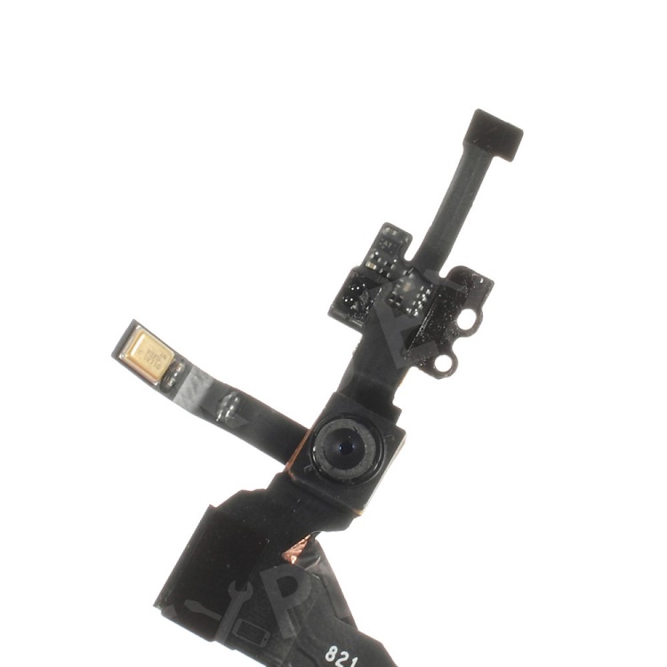 OEM Iron Plate + Front Camera with Sensor Flex Cable + Front Camera Holder + Sensor IC Holder + Earpiece Mesh + Earpiece + Earpiece Bracket + Screws for iPhone 5s