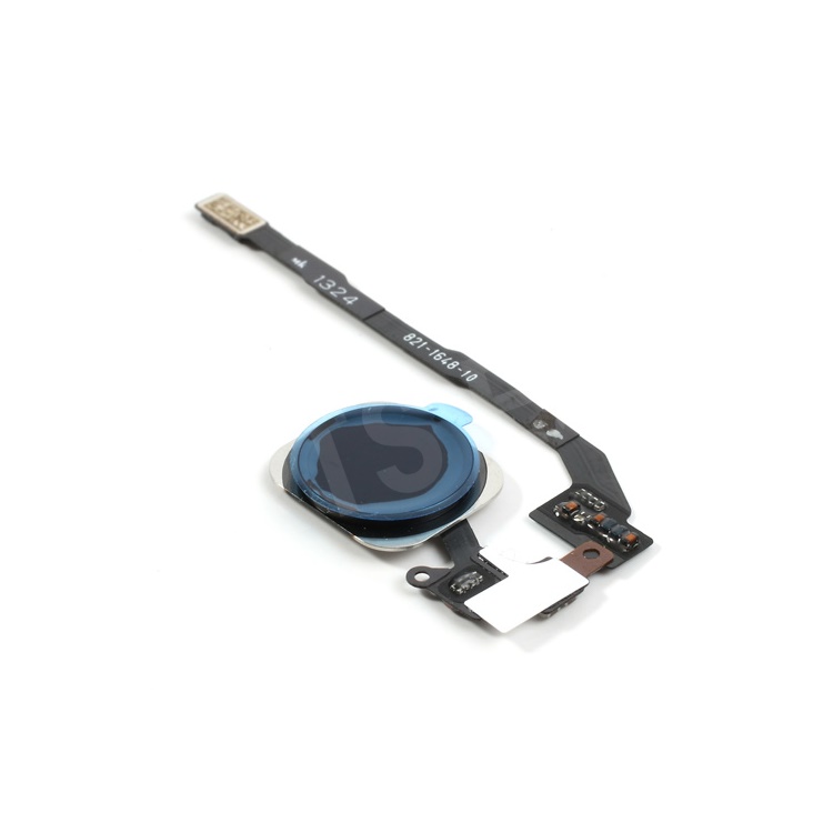 Black for iPhone 5s Home Button with PCB Membrane Flex Cable (OEM)