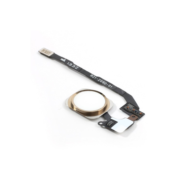 Champagne Gold for iPhone 5s Home Button with PCB Membrane Flex Cable (OEM)