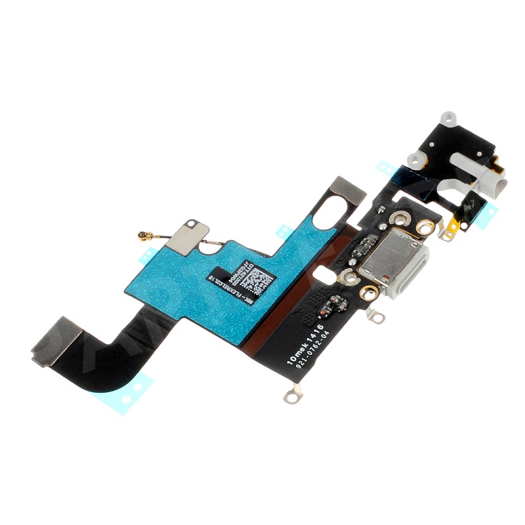 OEM Dock Connector Charging Port Flex Cable for iPhone 6 4.7 - Light Grey