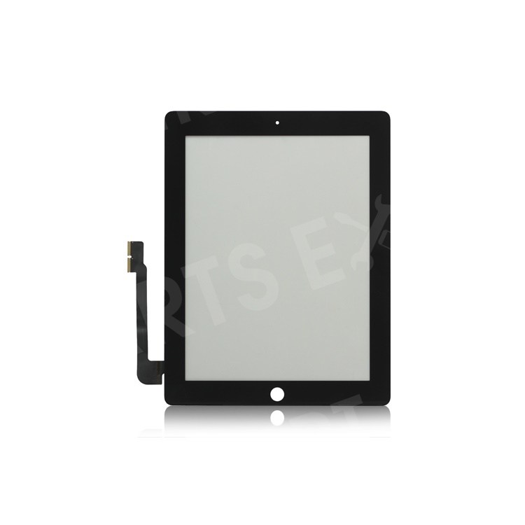 The new iPad Digitizer Touch Screen Replacement Parts (Good Quality) - Black