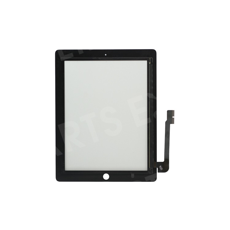 The new iPad Digitizer Touch Screen Replacement Parts (Good Quality) - Black