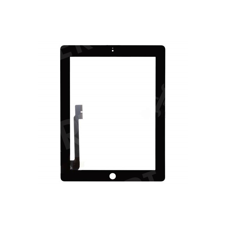 Touch Screen Glass Digitizer Screen Replacement Part for iPad 4th Gen - Black