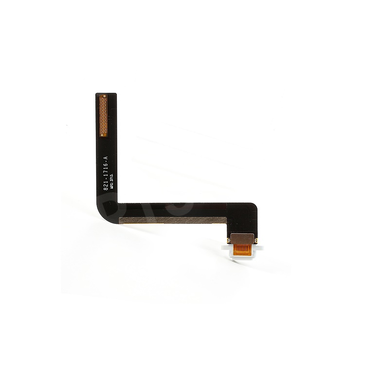 OEM for iPad Air Charge Port Connector Flex Cable Repair Part - White