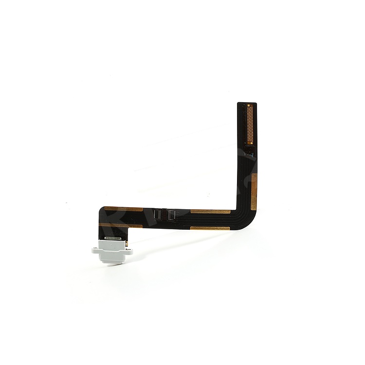 OEM for iPad Air Charge Port Connector Flex Cable Repair Part - White