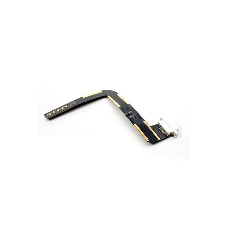 OEM for iPad Air Charge Port Connector Flex Cable Repair Part - White