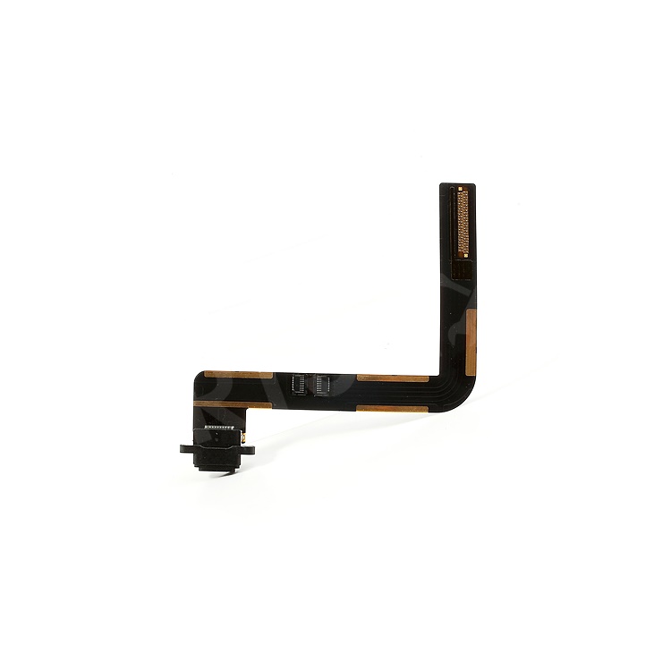 OEM Charging Port Connector Flex Cable Replacement for iPad Air - Black