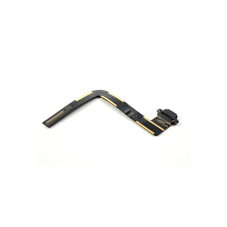 OEM Charging Port Connector Flex Cable Replacement for iPad Air - Black