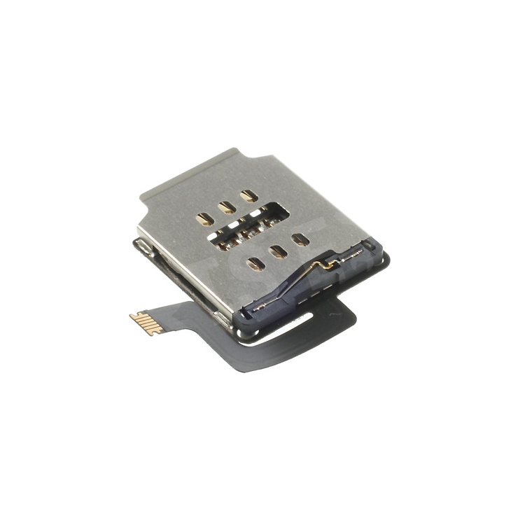 OEM SIM Card Reader Contact with Flex Cable for iPad Air