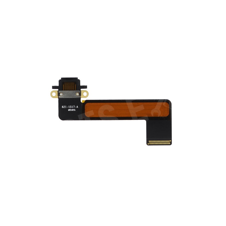 Dock Connector Charging Port Flex Cable for iPad Mini - Black