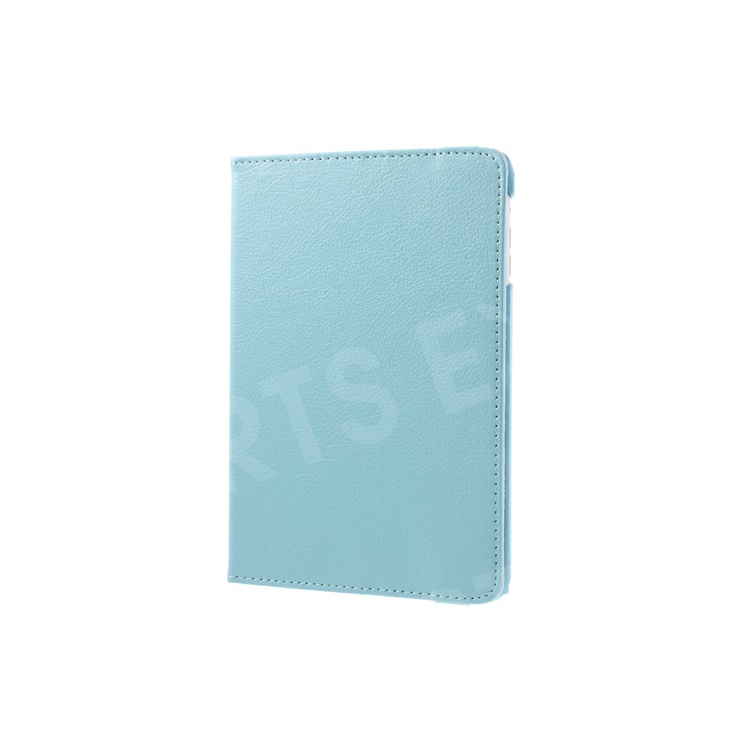 360 Rotary for iPad Mini / iPad Mini 2 Smart Lychee Leather Cover w/ Stand - Blue