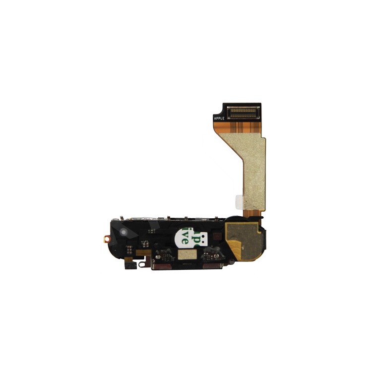 

OEM Charging Port Assembly Part with Home Button Flex Cable for iPhone 4G, iPhone 4