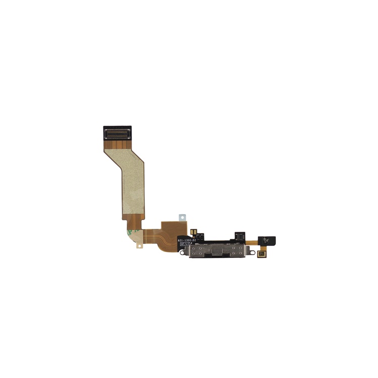 iPhone 4S Dock Connector Charging Port Flex Cable Ribbon Original - Black