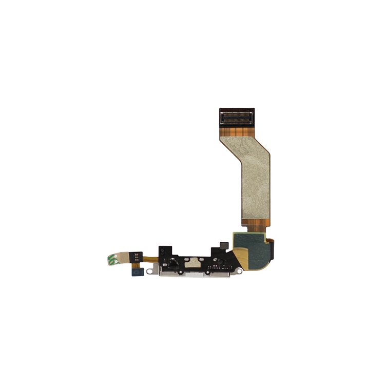 

iPhone 4S Dock Connector Charging Port Flex Cable Ribbon OEM - White, iPhone 4S