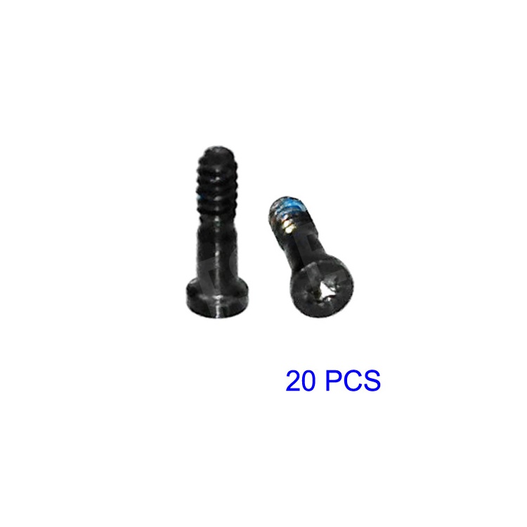 

20PCS 5-Point Star Pentalobe Screws for iPhone 5 Bottom Dock Connector - Black (OEM), iPhone 5