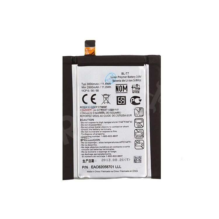 

For LG G2 D800 D802 OEM 3000mAh Battery Replacement (BL-T7), Other LG Models