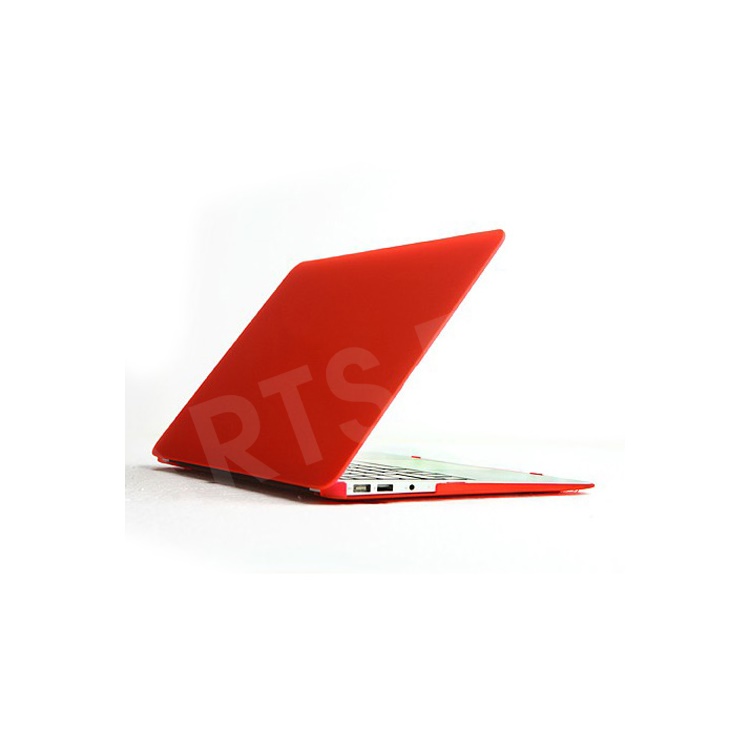 11" 11.6" Mac MacBook Air Crystal Hard Shell Cover Case Laptop - Translucent Red