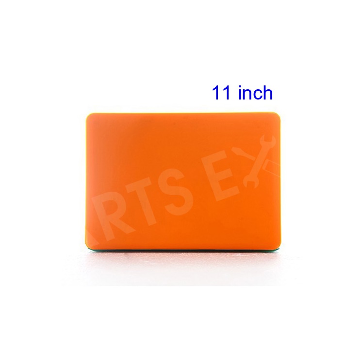 11" 11.6" Mac MacBook Air Crystal Hard Shell Cover Case Laptop - Translucent Orange