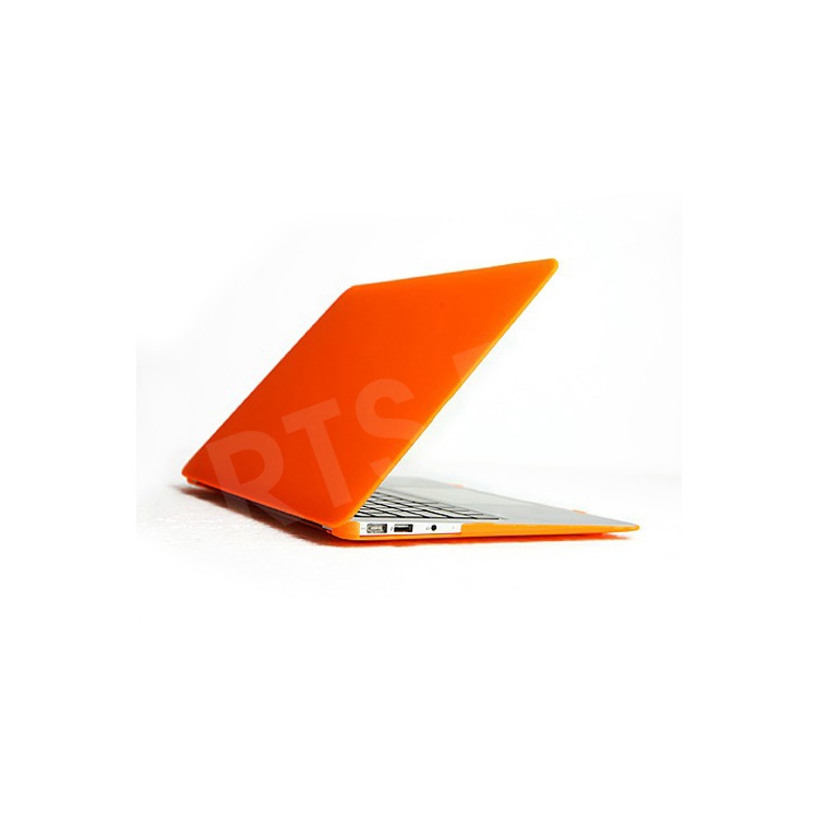 11" 11.6" Mac MacBook Air Crystal Hard Shell Cover Case Laptop - Translucent Orange