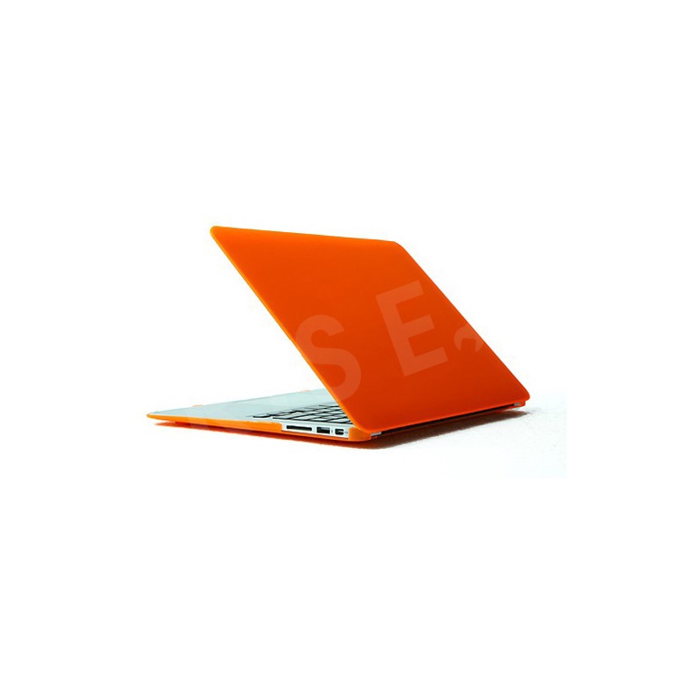 11" 11.6" Mac MacBook Air Crystal Hard Shell Cover Case Laptop - Translucent Orange