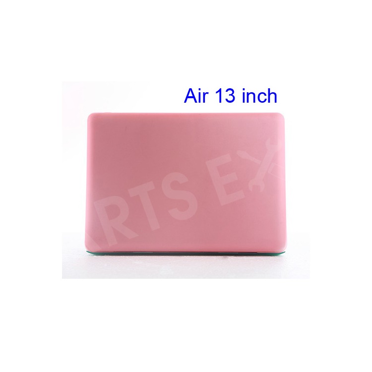 Crystal Hard Case Full Cover Skin for Macbook Air 13.3 - Translucent Pink