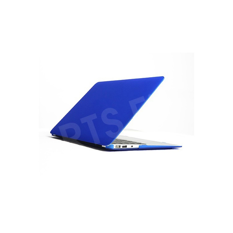 Crystal Hard Case Full Cover Skin for Macbook Air 13.3 - Translucent Dark Blue