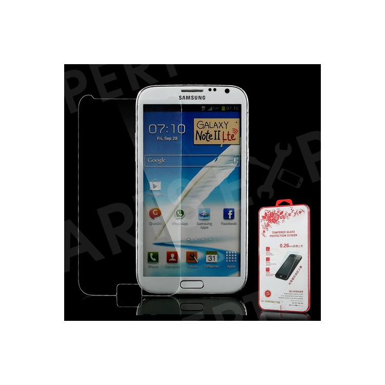 

Explosion-proof Tempered Glass Screen Cover Shield Protector for Samsung Galaxy Note II N7100, Galaxy Note II N7100