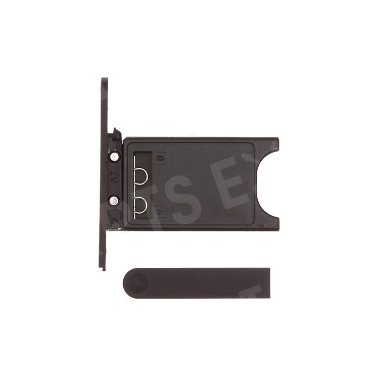 

Black OEM SIM Card Tray and Charging Port Cover for Nokia Lumia 800, Other Nokia Models